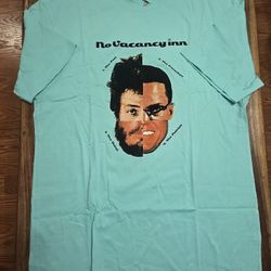 No Vacancy Inn's Teal Graphic Tee 
