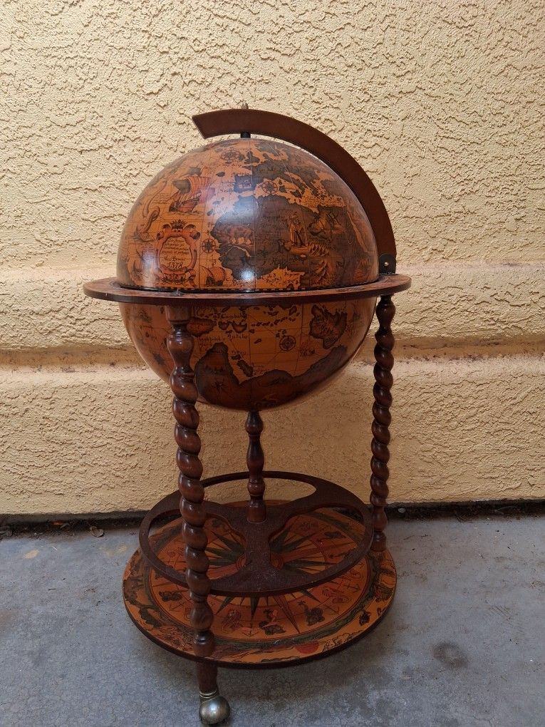 Globe Bar Cart/Wine Storage