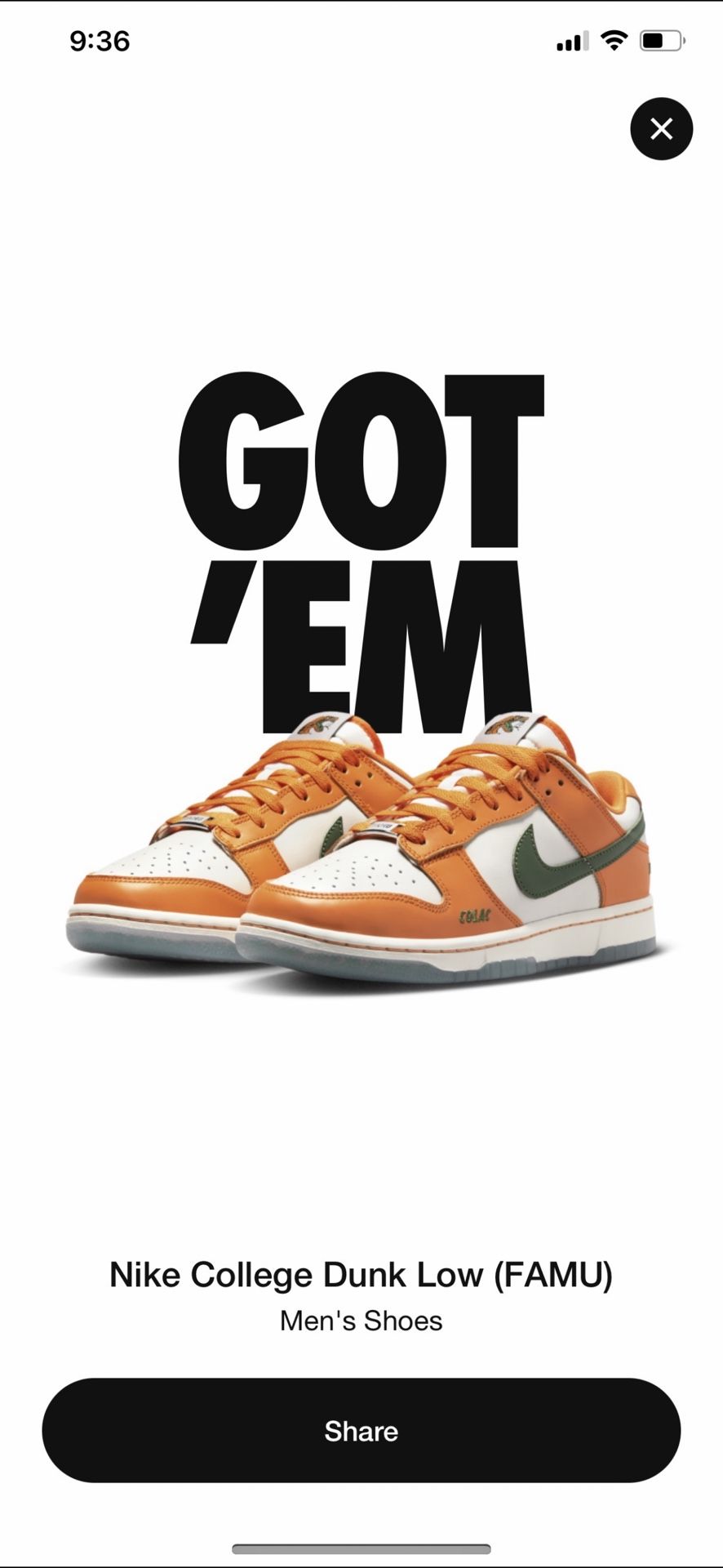 Nike Dunk Famu
