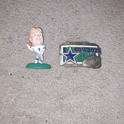 Cowboys Buckle And Figure