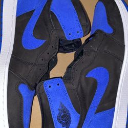 Air Jordan 1 Retro High OG/ Black-Blue Royals