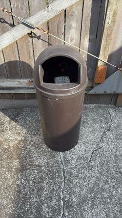 Outdoor Trash Can
