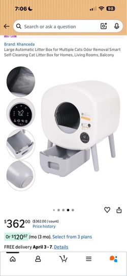 Large Automatic Litter Box