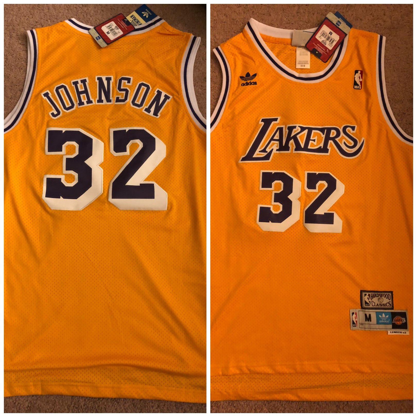 Magic Johnson Lakers jersey