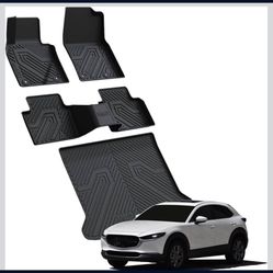 Mazda CX30 2020-2026 All Weather Custom Fit Floor Mats & Trunk Mat