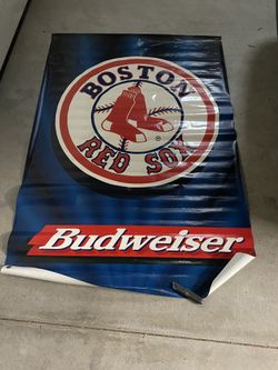 Budweiser Red Sox Banner