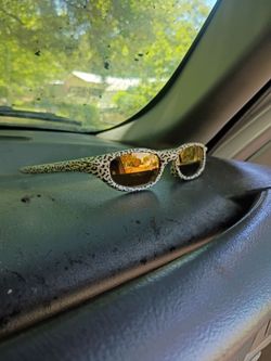 Oakley Mag Four S Cheetah 03-382 Gold Iridium - Vintage 90s, Mint
