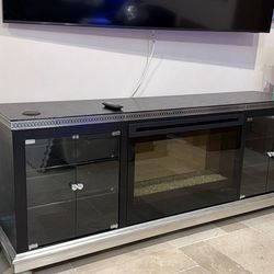 Black Entertainment Console