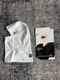 White Nike Pro Therma-FIT Ski mask