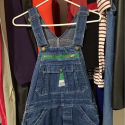 Vintage Denim Blue Overalls