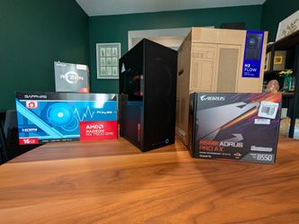 iTX RGB Gaming PC Mini tower - Ryzen 5600X3D / Radeon 7900 GRE / 32GB RAM / 2TB SSD