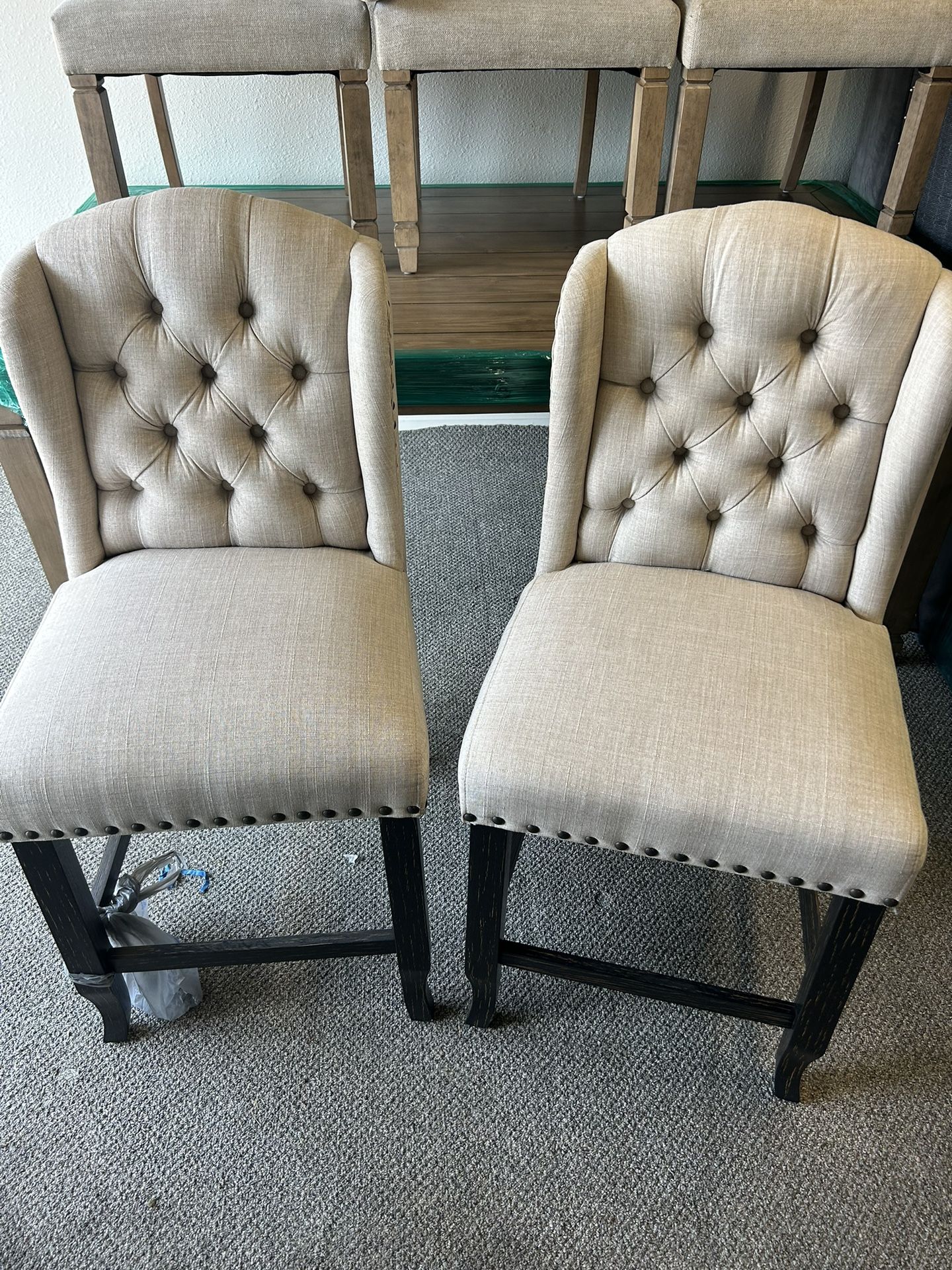 Linen Bar Chairs
