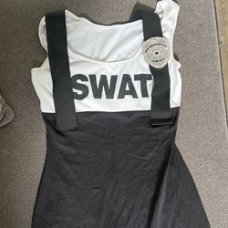 Adult Large Swat Costume 