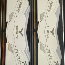 TEAMGROUP T-Force Delta Alpha RGB DDR5 Ram 32GB Kit (2x16GB) 6000MHz (PC5-48000) CL38 Memory Module   