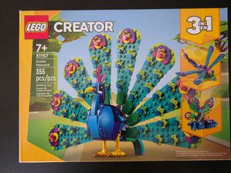 LEGO creator exotic peacock #31157