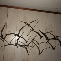 Vintage Art Brass Sculpture 