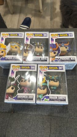 Funko Pop! Vinyl Saint Seiya Bundle With Protector