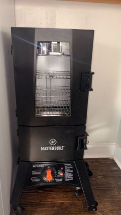 Master built propane smoker