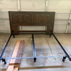 CA King Headboard and Frame