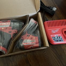 Milwaukee M12 Brushless Drill And Impact Combo