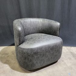 Swivel Barrel Chair 32"W