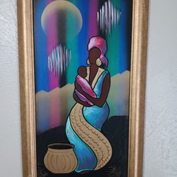 Mobassi African American Mother And Child 