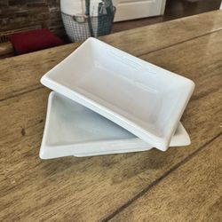 Pier 1 White Porcelain Sauce Dipping Bowls