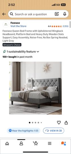 Queen Bed Frame / Half Priced/ Excellent Condition