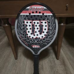 Wilson Platform Tennis Paddle Racquet Champ True Grit 355g Grip 4 1/4