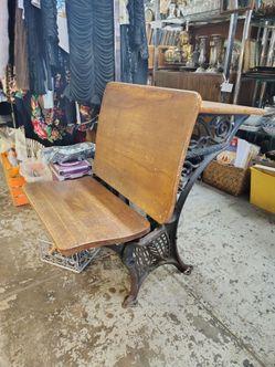 Vintage Minneapolis Office & School Furniture Co. School Desk