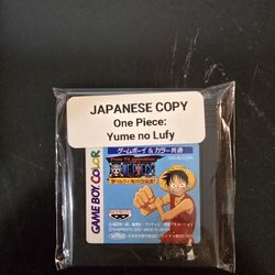 Game Boy Color - One Piece: Yume No Lufy - Japanese