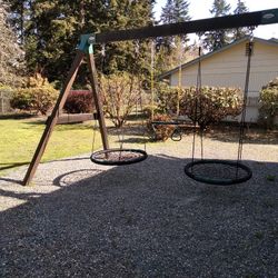 Swing Set Sturdy Fun For Everyone 