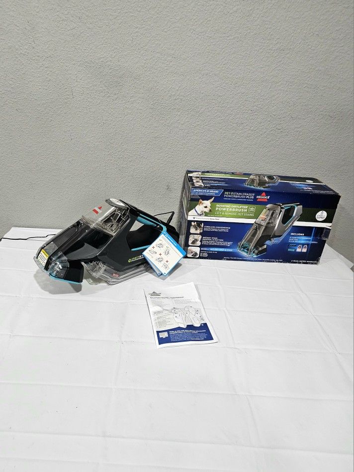 bissell portable spot cleaner cordless (pet stain eraser)