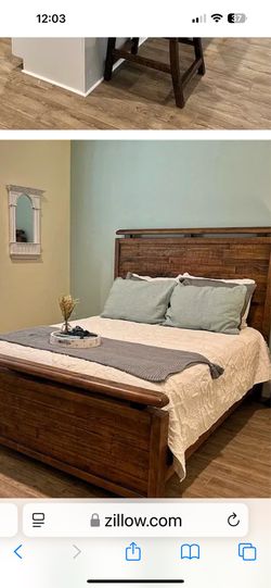 King size bed frame