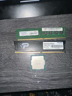 Intel Core i7-7700 CPU + 2x4gb DDR4 RAM Bundle