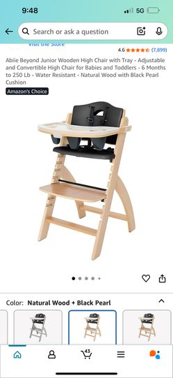 Wooden High Chair 65