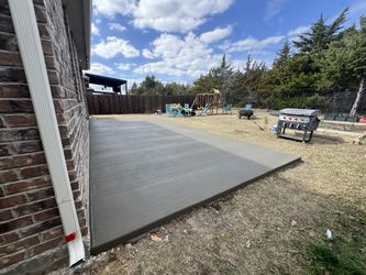 concrete base