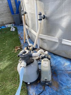 Saltwater Chlorinator Pump With Free Pool