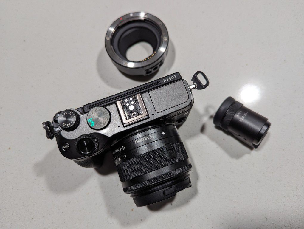 Canon M6 Mk1 With EVF