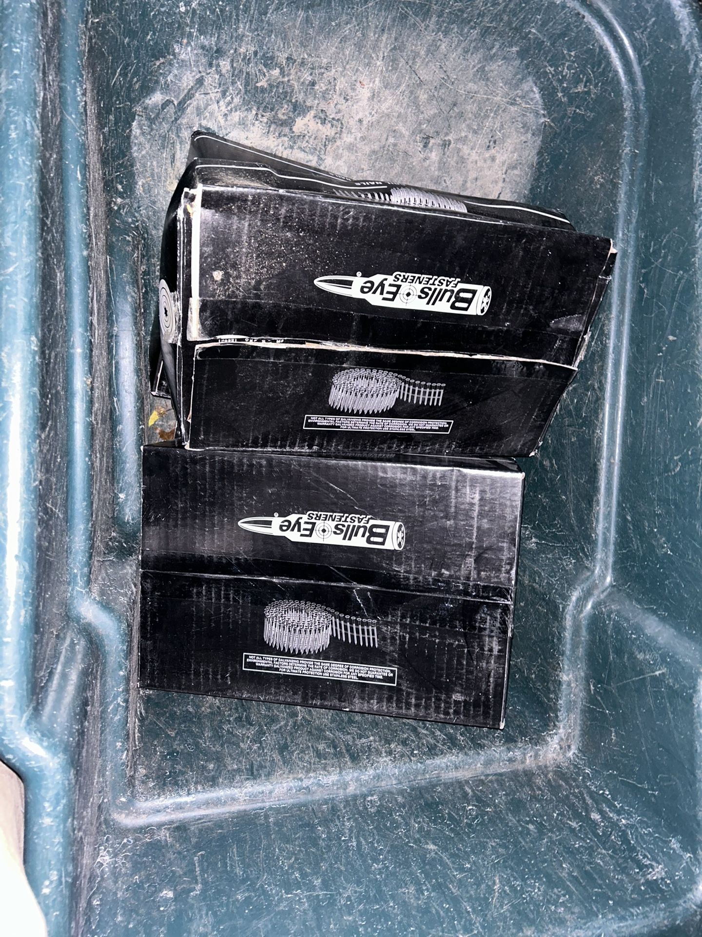 4 Boxes Of coiled Nails 