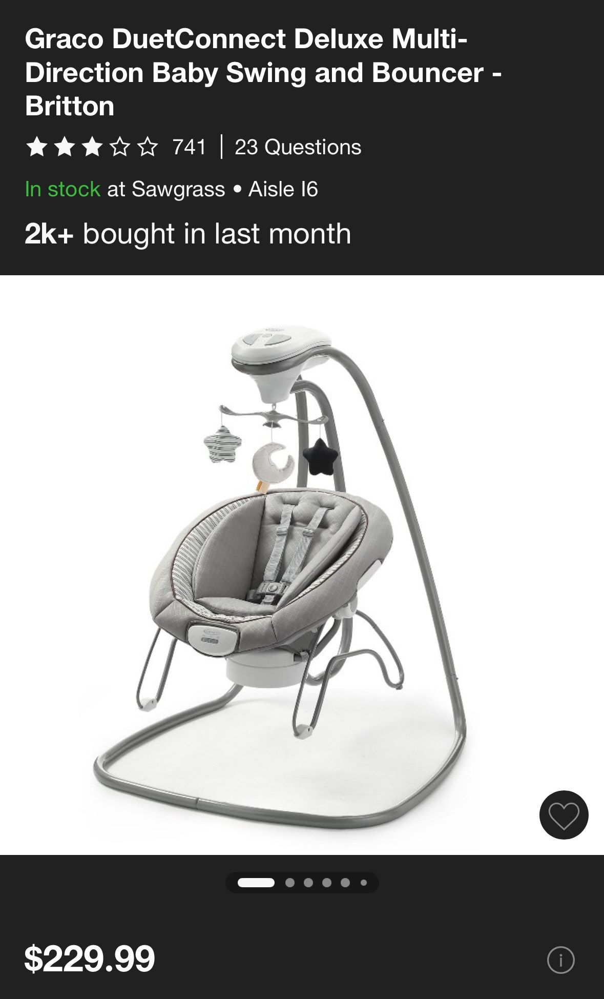 Graco Baby Swing and Bouncer