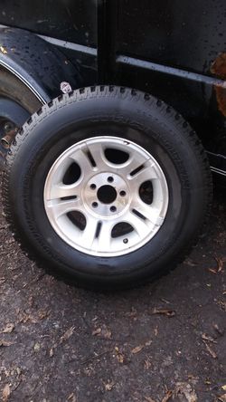 Ford Ranger set of Rims,tires and hubs 235/75/15