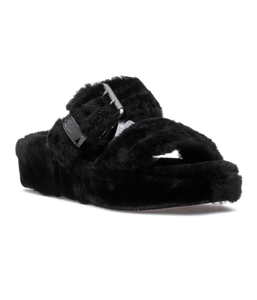 UGG FUZZ YEAH Sheepskin Slippers