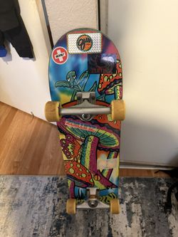 DGK board with bones swiss bearings