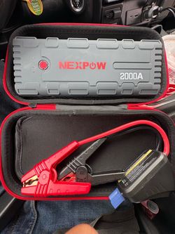 Nexpow 2000A jump starter