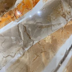 Unique Artistic Accent Lamp Glazed Ceramic