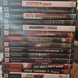 PS2 games