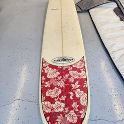 9'6" Lonboard Surfboard 