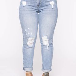 Fashion Nova Boyfriend Jeans 