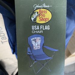 USA flag chair